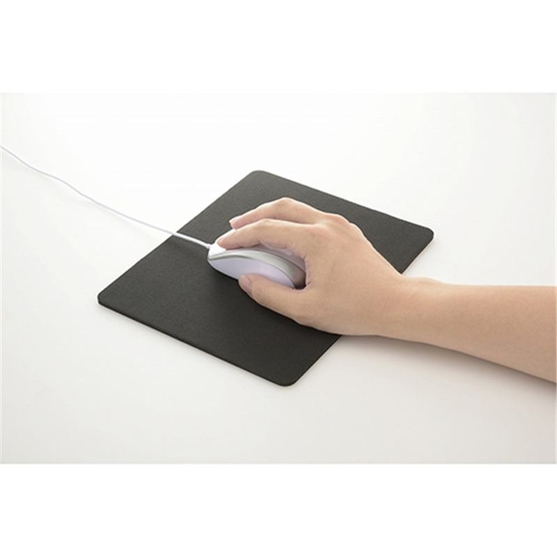 オーム電機 マウスパット PC-SMP01 ブラック 5枚 1個（ご注文単位1個）【直送品】