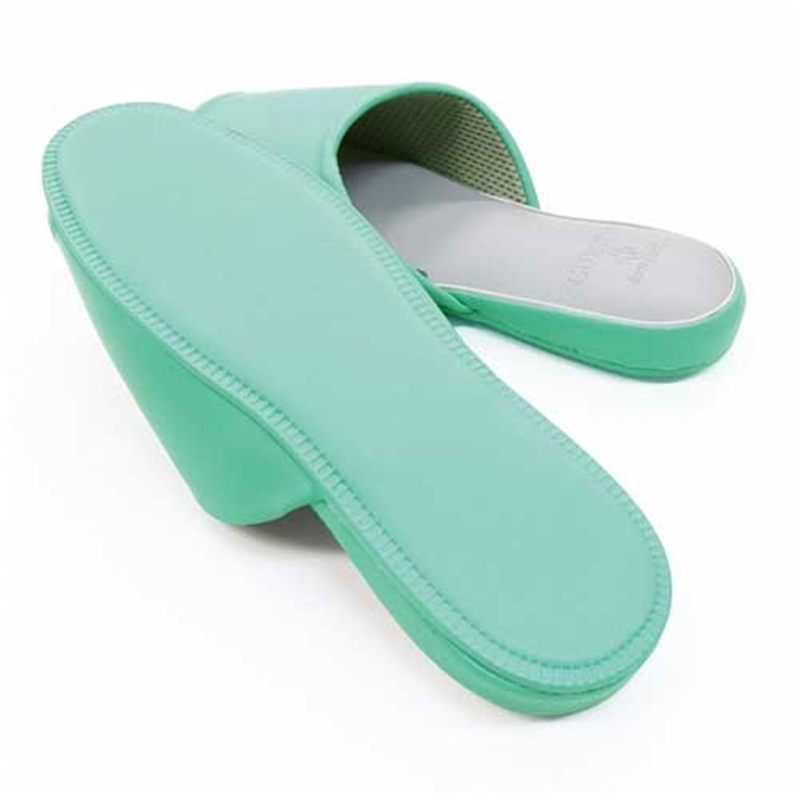 オクムラ GUEST IT 前開きスリッパL ブルー 1足 1個(ご注文単位1個)【直送品】