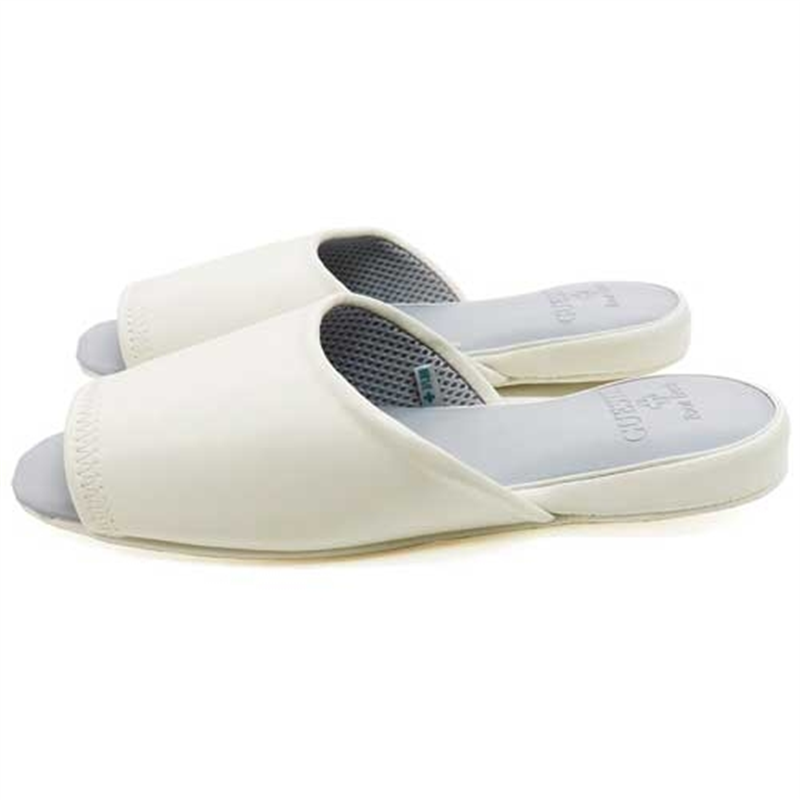 オクムラ GUEST IT 前開きスリッパM アイボリー 1足 1個(ご注文単位1個)【直送品】