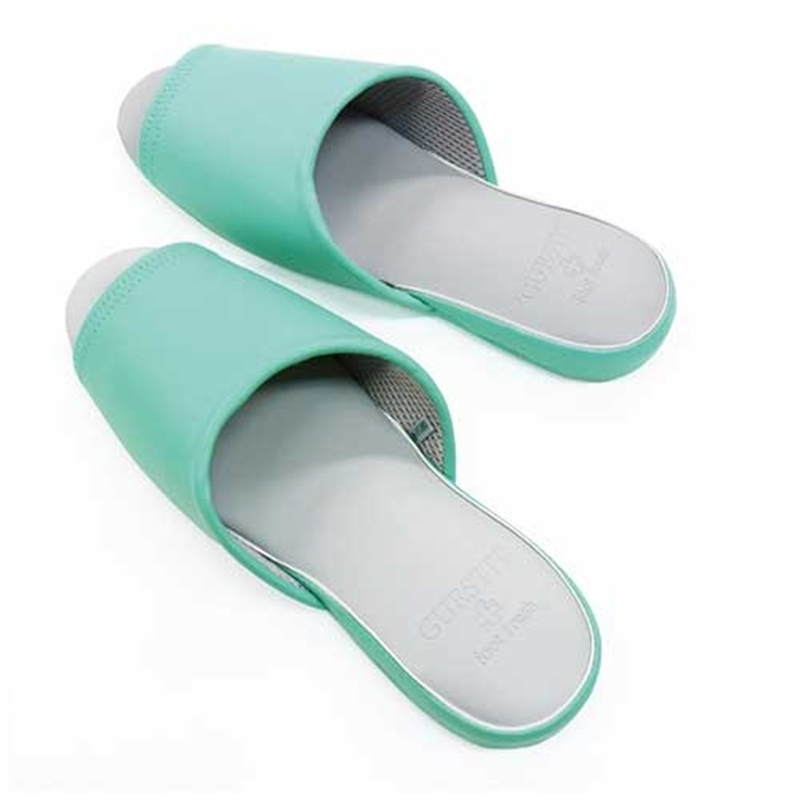 オクムラ GUEST IT 前開きスリッパM ブルー 1足 1個(ご注文単位1個)【直送品】