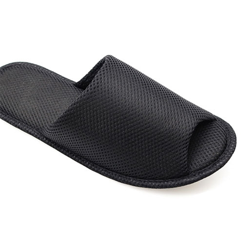 オクムラ 洗えるメッシュスリッパM ブラック 1個(ご注文単位1個)【直送品】