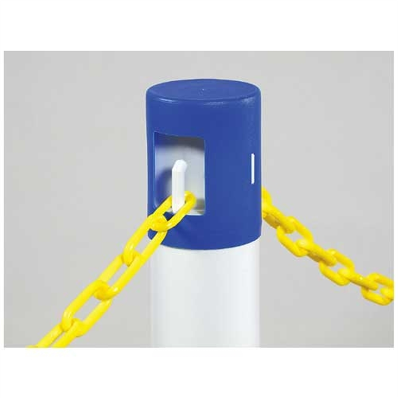 カーボーイ カラープラポールチェーン 2m イエロー 1個（ご注文単位1個）【直送品】