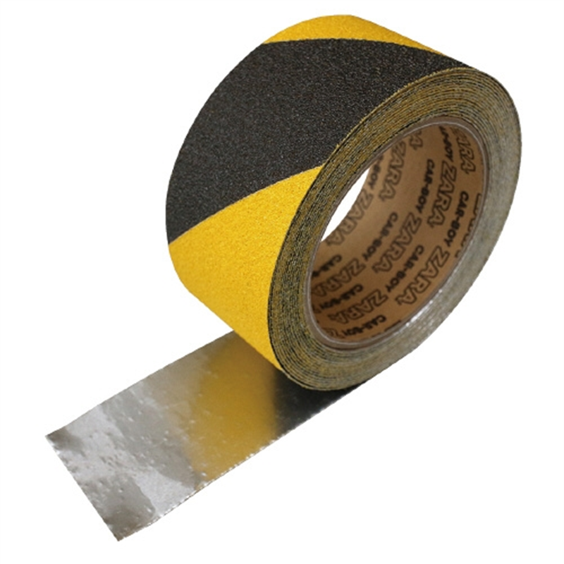 カーボーイ すべり止めテープザラザラ トラ柄 50mm×5m 1個（ご注文単位1個）【直送品】