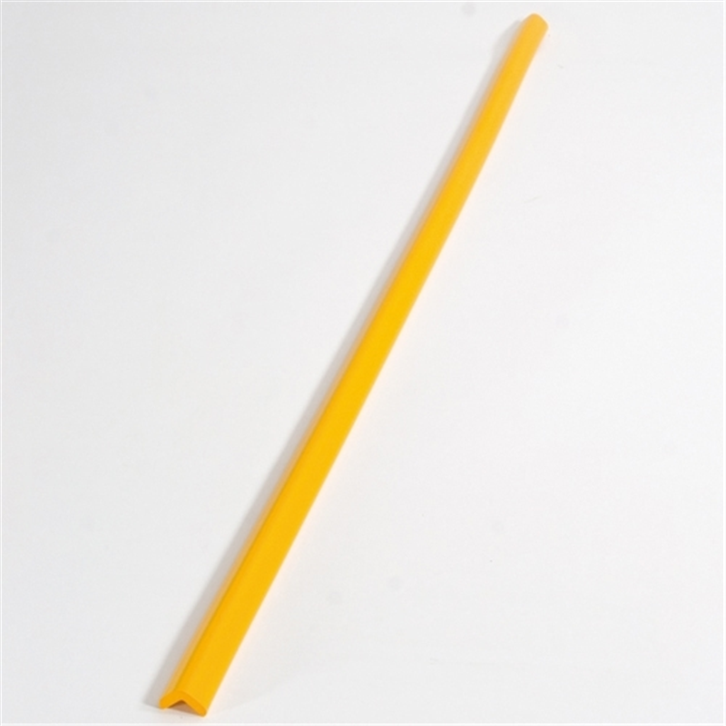 カーボーイ 安心クッション L字90cm 細 黄色 2本組 1個（ご注文単位1個）【直送品】