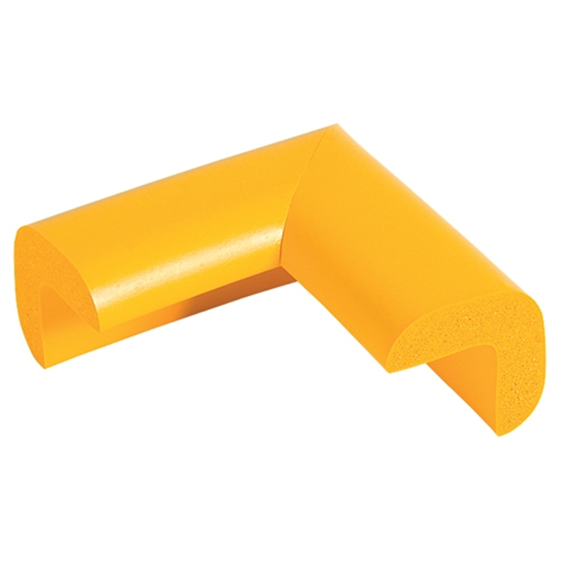 カーボーイ 安心クッション L字コーナー 小 黄 4個組 1箱（ご注文単位1箱）【直送品】