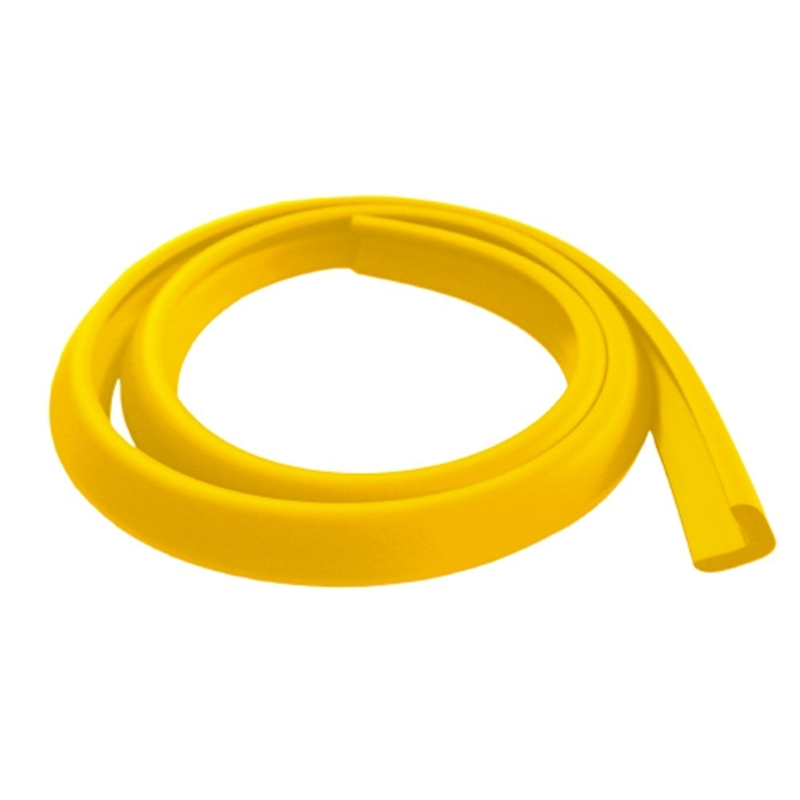 カーボーイ 安心クッションL字型 2m 小 イエロー 1個（ご注文単位1個）【直送品】