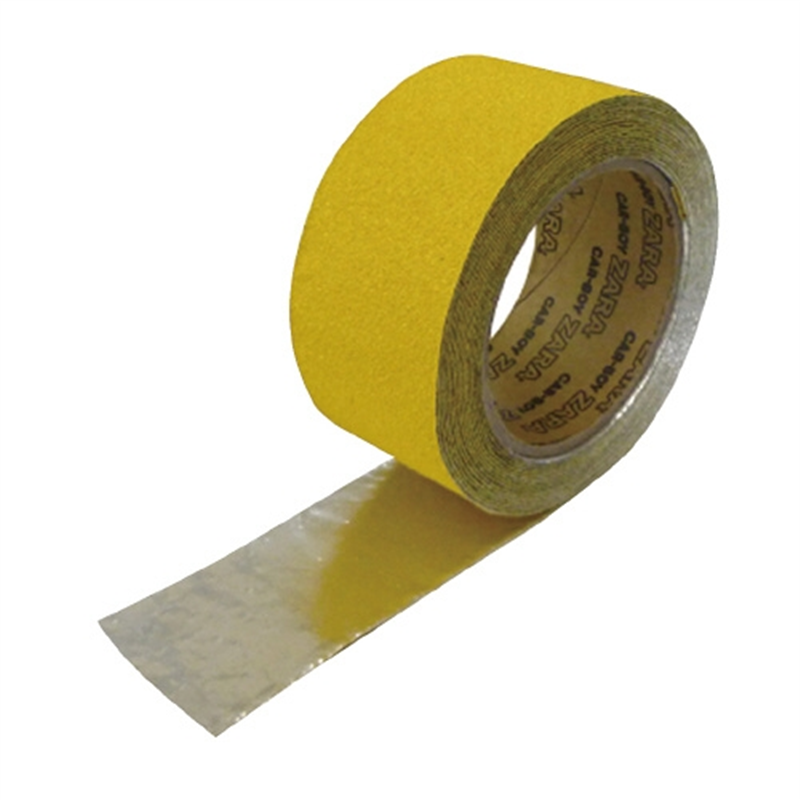 カーボーイ すベ止めテ-プザラザラ50×5イエロ- 1個（ご注文単位1個）【直送品】