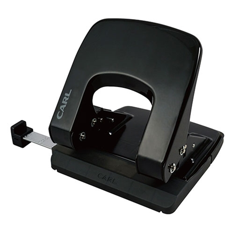 カール事務器 2穴パンチ アリシス LPN-35-K ブラック 1個(ご注文単位1個)【直送品】