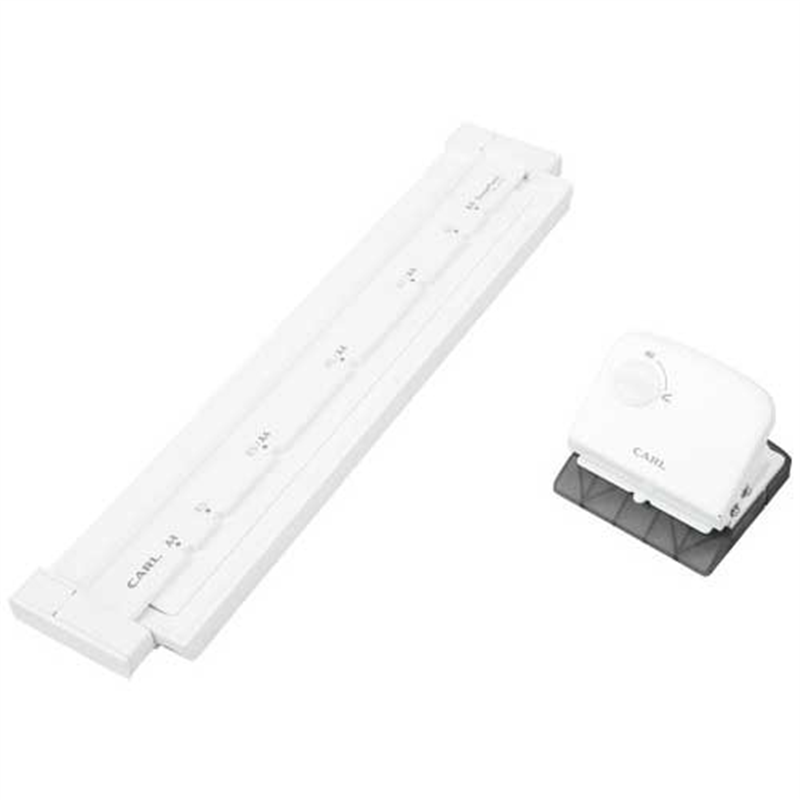 カール事務器 ゲージパンチ GP-J2630-W ホワイト 1個（ご注文単位1個）【直送品】