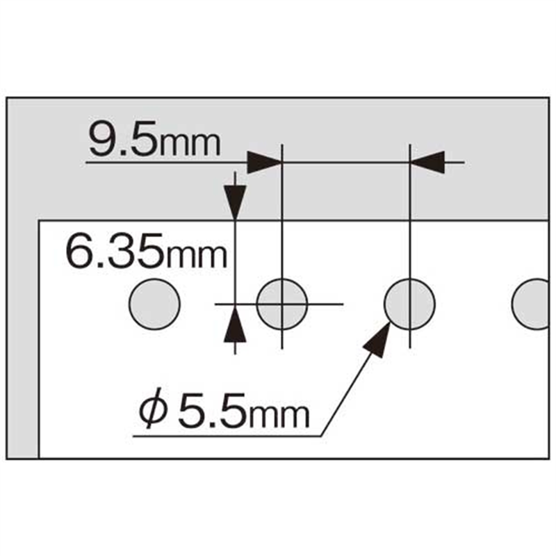 カール事務器 ゲージパンチ GP-J2630-W ホワイト 1個(ご注文単位1個)【直送品】