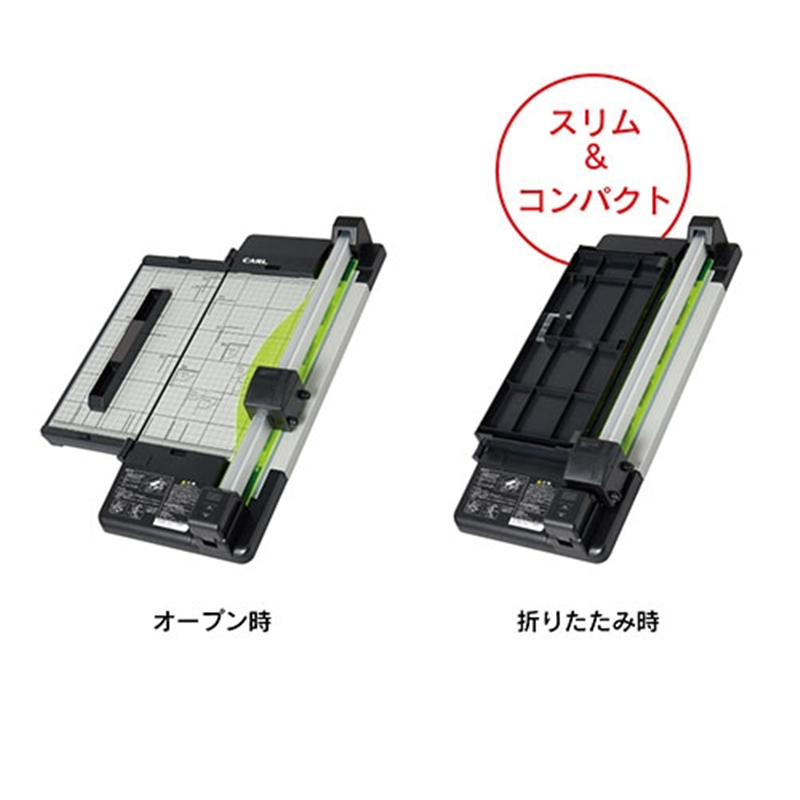 カール事務器 ディスクカッタースリム DC-F5100-K 1個(ご注文単位1個)【直送品】