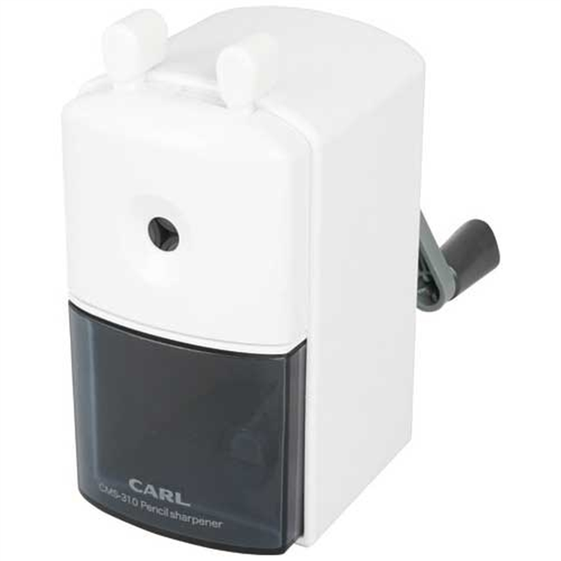 カール事務器 鉛筆削り CMS-310-W ホワイト 1個（ご注文単位1個）【直送品】