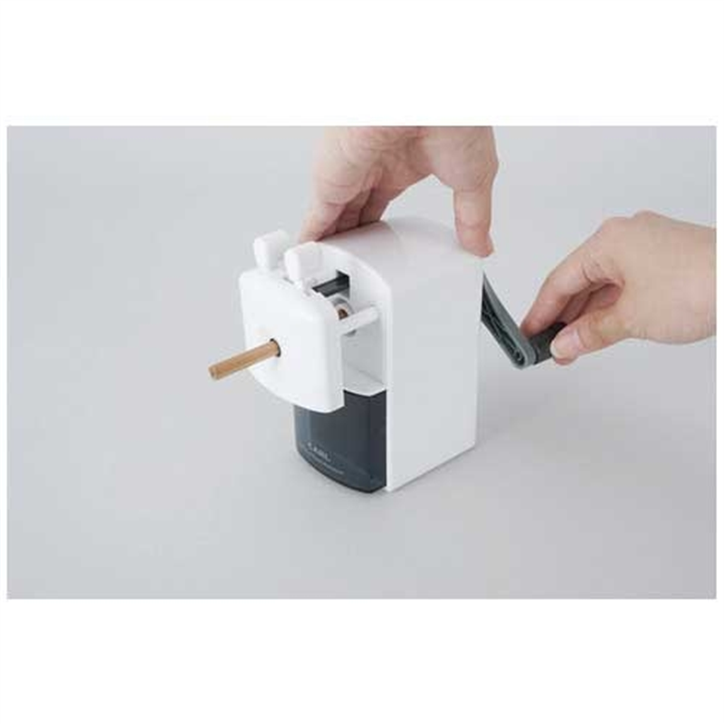 カール事務器 鉛筆削り CMS-310-W ホワイト 1個（ご注文単位1個）【直送品】