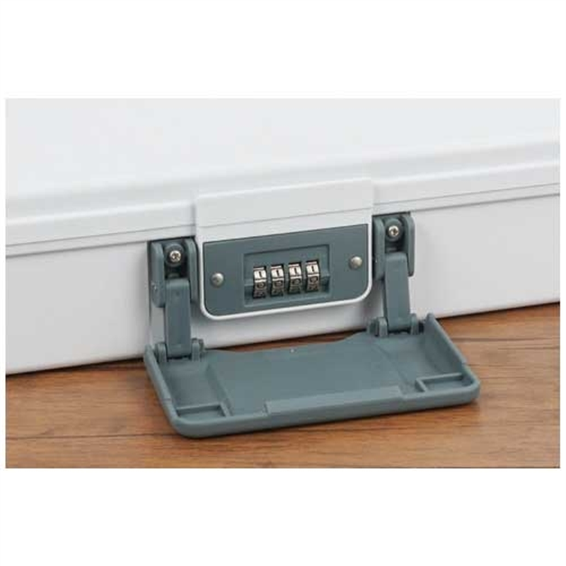 カール事務器 保管ボックス HBP-200-W ホワイト A4収納 1個(ご注文単位1個)【直送品】