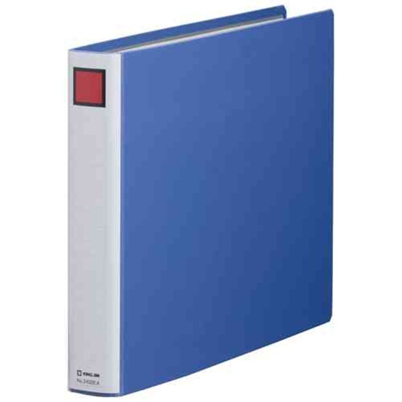 キングジム Sドッチ脱着イージー 2493EA B4E 30mm 青 1個（ご注文単位1個）【直送品】