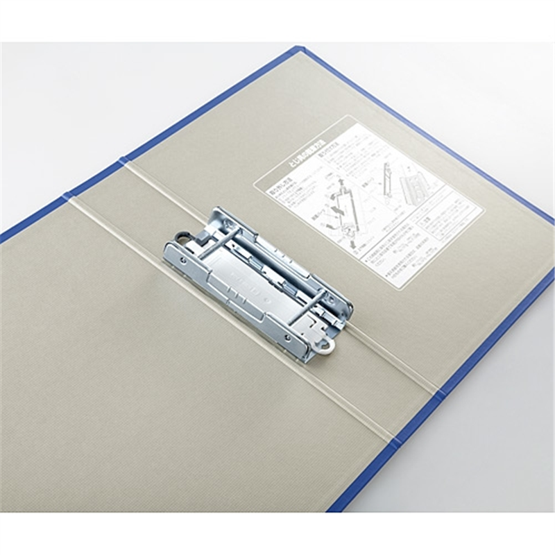 キングジム Sドッチ脱着イージー 3406EA A3E 60mm 青 1個(ご注文単位1個)【直送品】