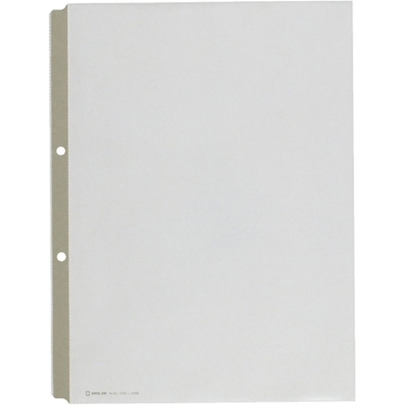 キングジム カラーガードポケット 203 A4 グレー 10枚 1個（ご注文単位1個）【直送品】