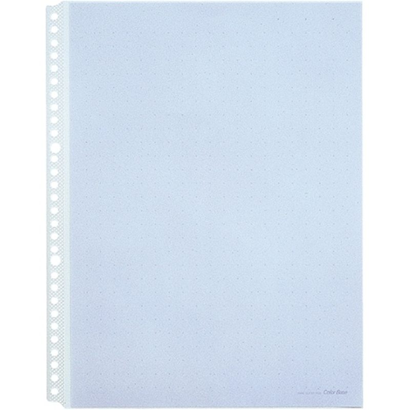 キングジム カラーベースポケット 103CP A4S 青 1個（ご注文単位1個）【直送品】