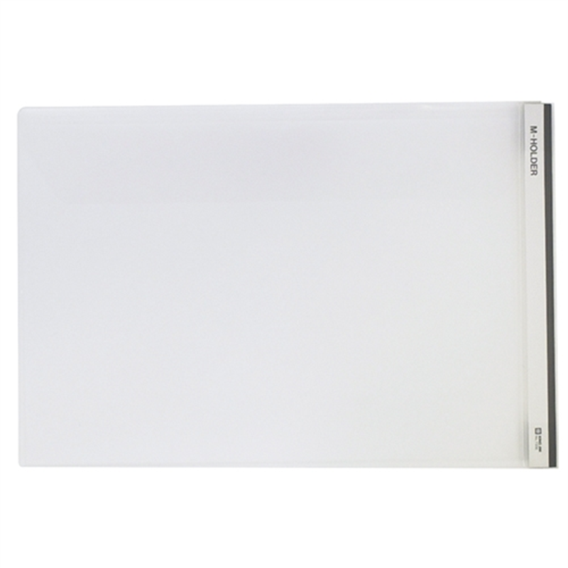 キングジム クリアホルダー Mホルダー 733E A4E 乳白 1個（ご注文単位1個）【直送品】