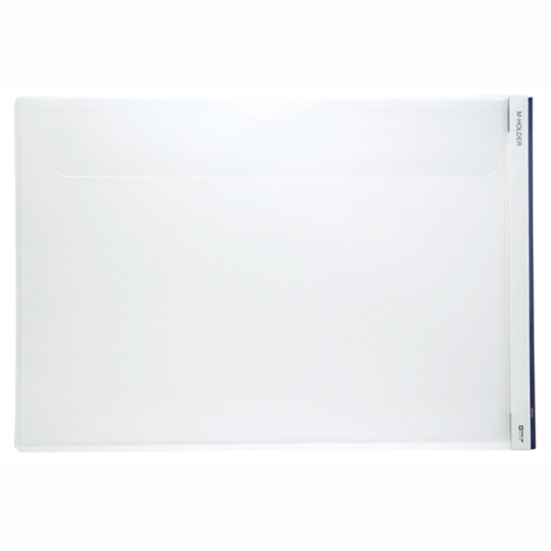 キングジム クリアホルダー Mホルダー 753E A3E 乳白 1個（ご注文単位1個）【直送品】