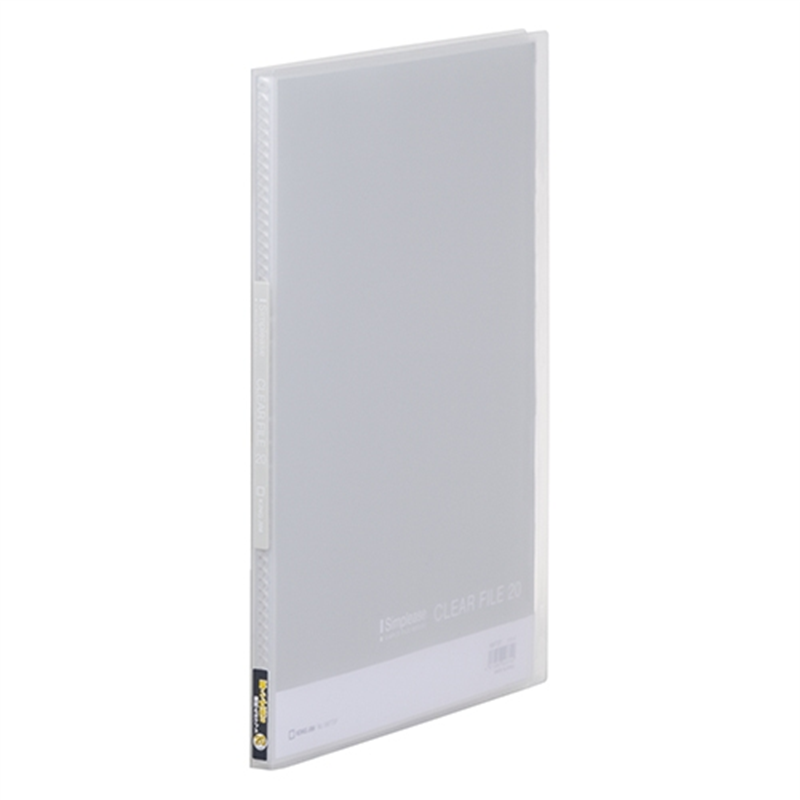 キングジム シンプリーズクリアファイル 186TSP-T 1個（ご注文単位1個）【直送品】