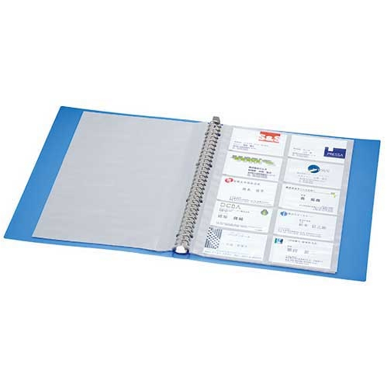 キングジム シンプルシリーズ名刺ホルダー台紙37SPD-20 1個(ご注文単位1個)【直送品】