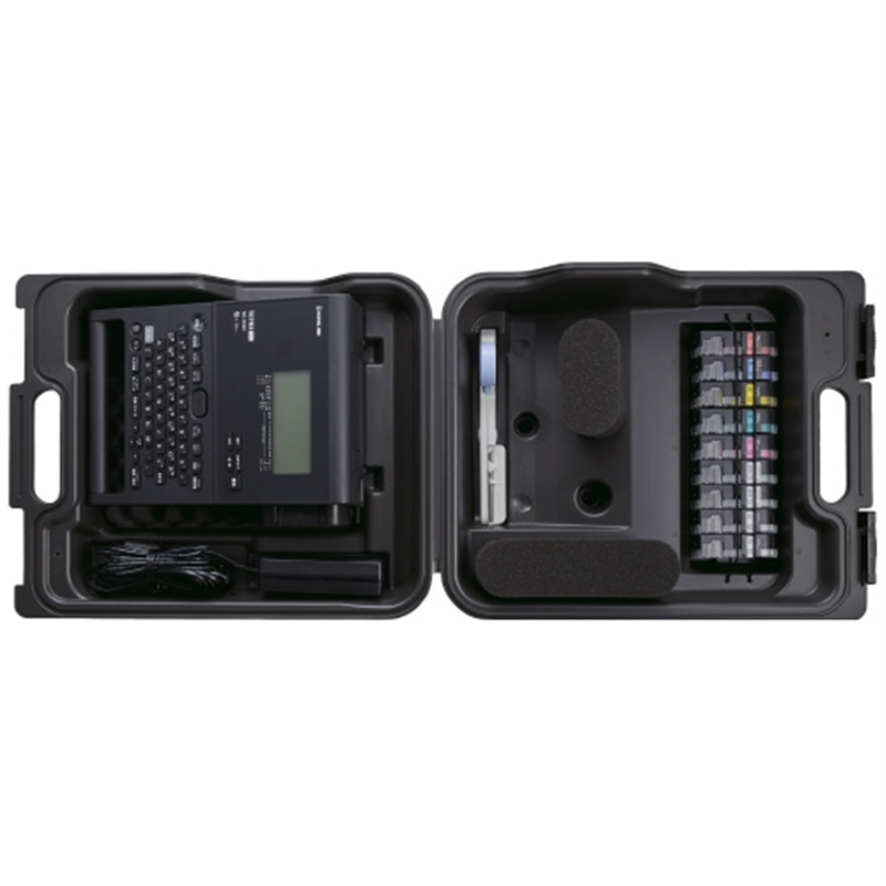 キングジム テプラPRO システムトランク SR10BT-BK 1個(ご注文単位1個)【直送品】