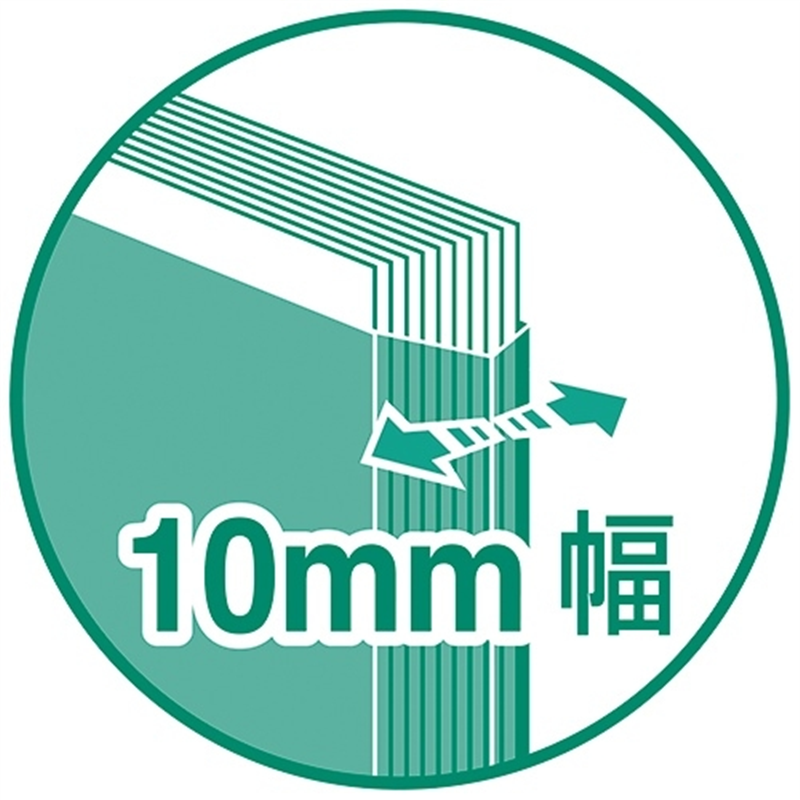 キングジム ユーズナブルクリアH封筒10枚 785US10-M 1個（ご注文単位1個）【直送品】