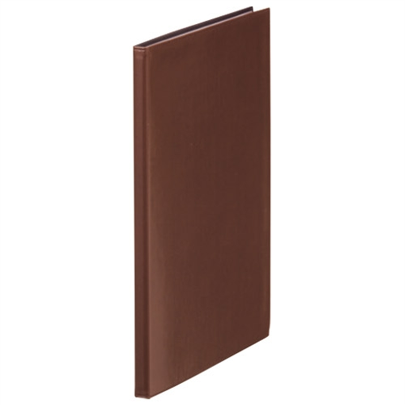 キングジム レザフェス クリアーファイル 1931LF-BR 1個（ご注文単位1個）【直送品】