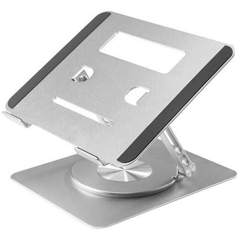 キングジム 回転式ノートパソコンスタンド NPS20-SL 1個（ご注文単位1個）【直送品】