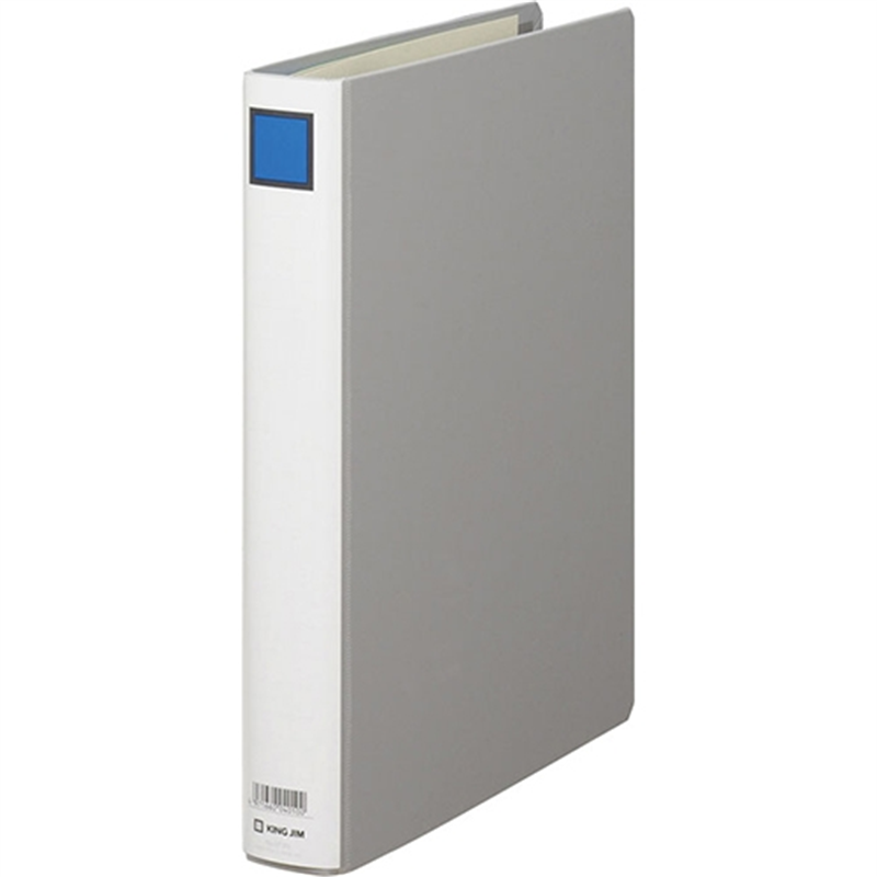 キングジム キングファイルG 973N A4S 30mm グレー 1個(ご注文単位1個)【直送品】