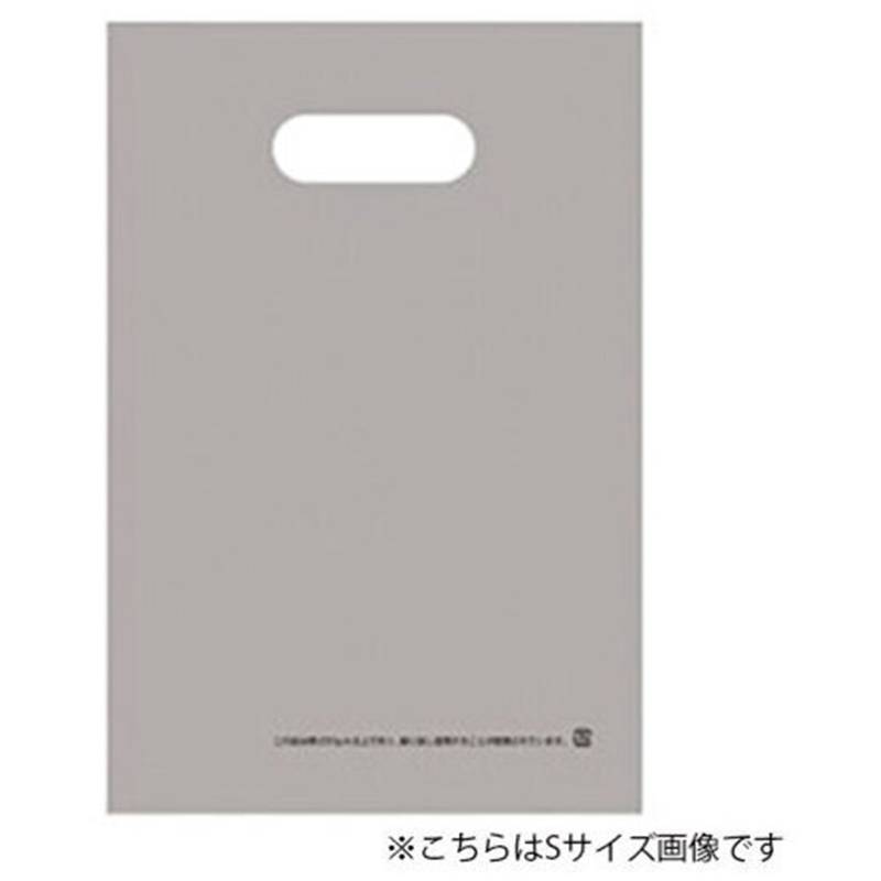 クラフトマン 手提げ袋 LDPE シルバー L CFLD-L-SV 1個（ご注文単位1個）【直送品】