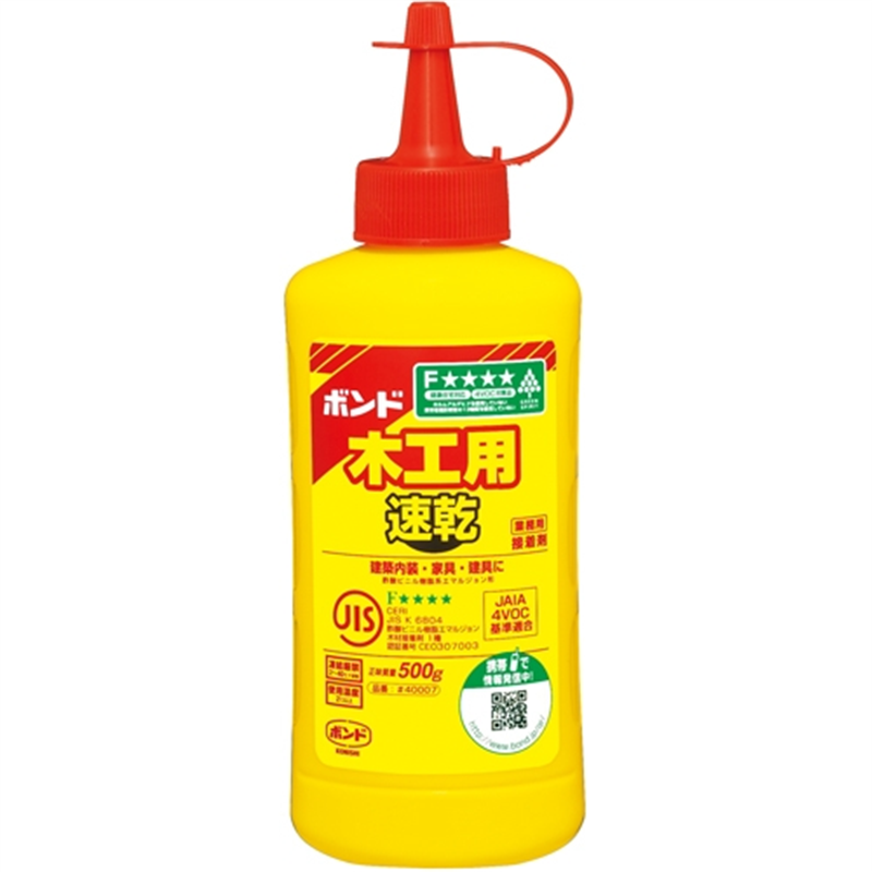 コニシ ボンド #40007 木工用速乾 500g 1個（ご注文単位1個）【直送品】