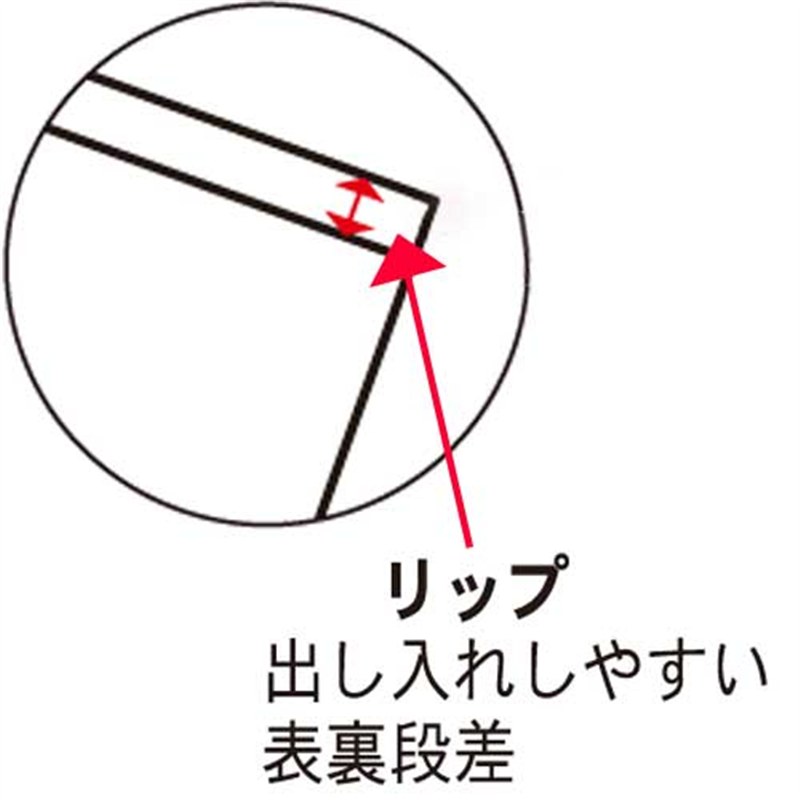 コレクト 透明ポケット 再生PP A4 CFR-144 50枚 1個(ご注文単位1個)【直送品】