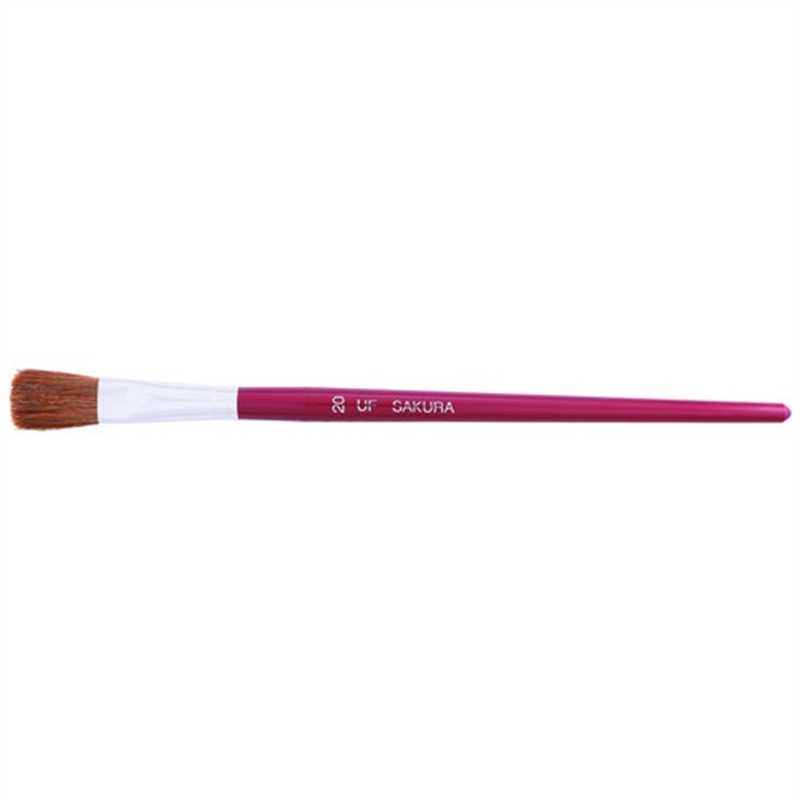 サクラクレパス 画筆馬毛 (プラ軸)平型 20号 UF#20 1個(ご注文単位1個)【直送品】