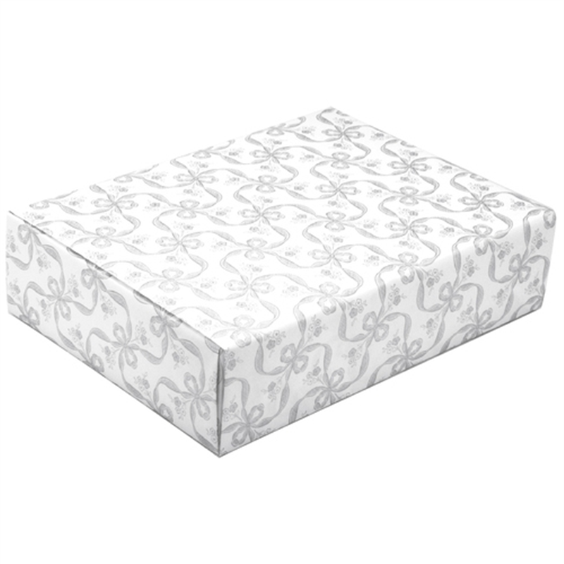 ササガワ 包装紙 フラールリボン銀 半才判 49-1805 1個（ご注文単位1個）【直送品】