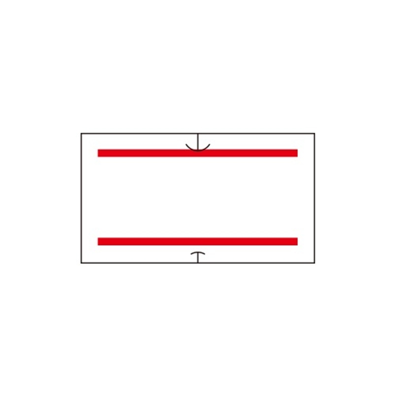 サトー SPラベル赤二本線 10巻419999031 1個（ご注文単位1個）【直送品】