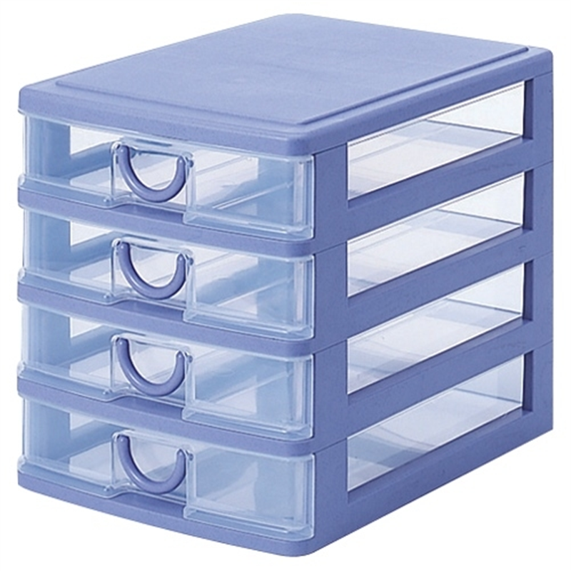 サンコープラスチック レターケース エルピス AL-4 Sブルー 1個（ご注文単位1個）【直送品】