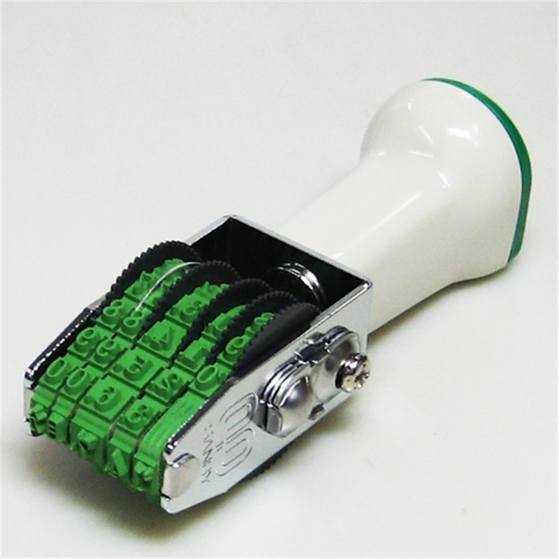 サンビー 回転印 欧文日付5号 TKA-D05 明朝体 1個（ご注文単位1個）【直送品】