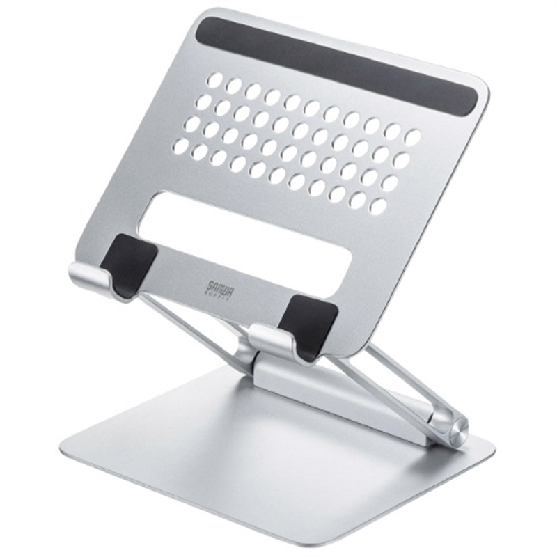 サンワサプライ タブレット用アルミスタンド PDA-STN49S 1個（ご注文単位1個）【直送品】