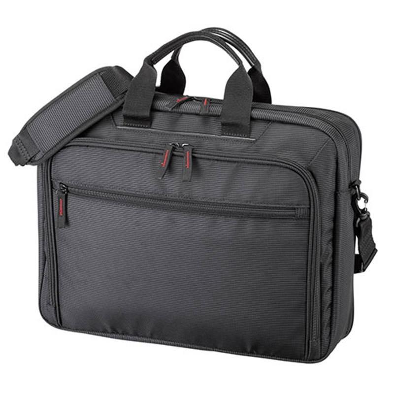 サンワサプライ マチ拡張PCバッグBAG-W4BK 1個（ご注文単位1個）【直送品】