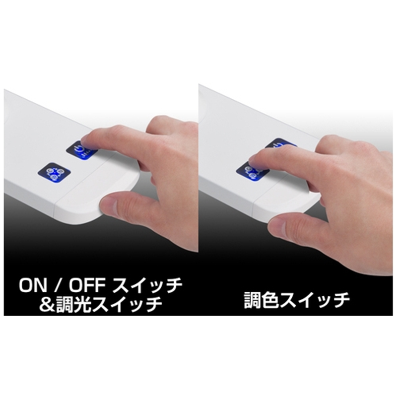 ジェントス 眼のことを考えたデスクライト ホワイト 1個(ご注文単位1個)【直送品】