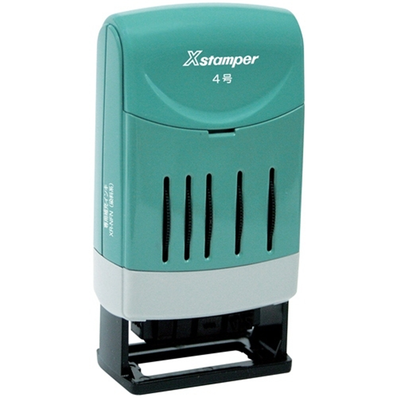 シヤチハタ Xスタンパー回転日付印 4号XNDB-4/H-K 1個（ご注文単位1個）【直送品】