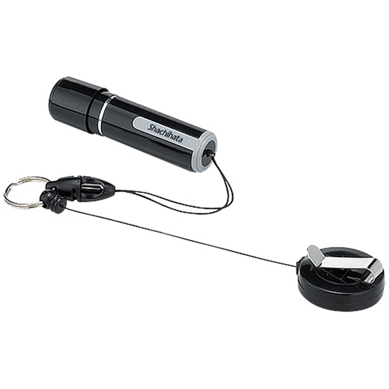 シヤチハタ ネーム9(ブラック)用携帯リールコード 1個(ご注文単位1個)【直送品】