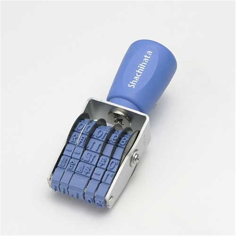 シヤチハタ 回転ゴム印 NFD-3G 欧文日付3号 ゴシック 1個（ご注文単位1個）【直送品】