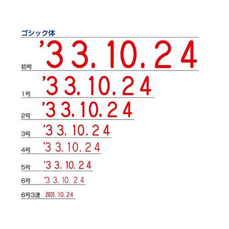 シヤチハタ 回転ゴム印 NFD-5G 欧文日付5号 ゴシック 1個(ご注文単位1個)【直送品】