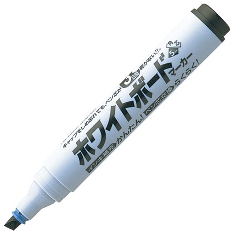 シヤチハタ 潤芯ボードマーカー K-529 角芯 黒 1個（ご注文単位1個）【直送品】