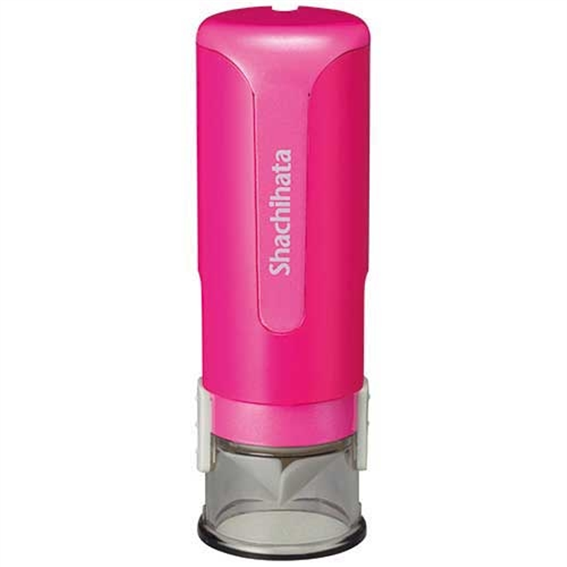 シヤチハタ キャップレス 9MO式 XL-CLN2/MO ピンク 1個(ご注文単位1個)【直送品】