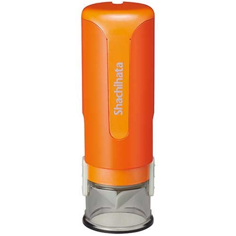 シヤチハタ キャップレス 9MO式 XL-CLN3/MO オレンジ 1個(ご注文単位1個)【直送品】