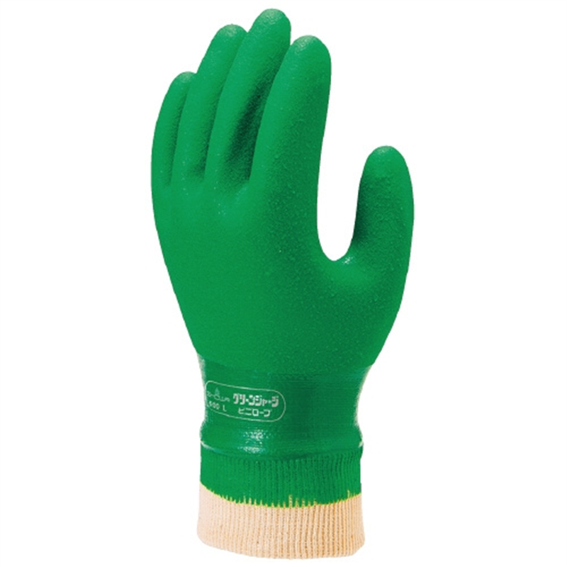 ショーワグローブ 600 グリーンジャージ L 1個(ご注文単位1個)【直送品】